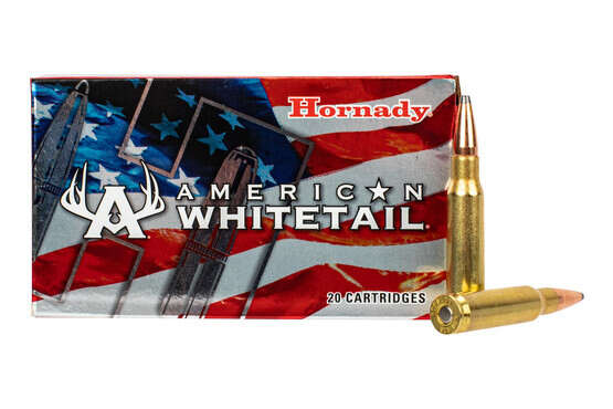 Hornady American Whitetail 308 Winchester features the 150 grain interlock soft point bullet